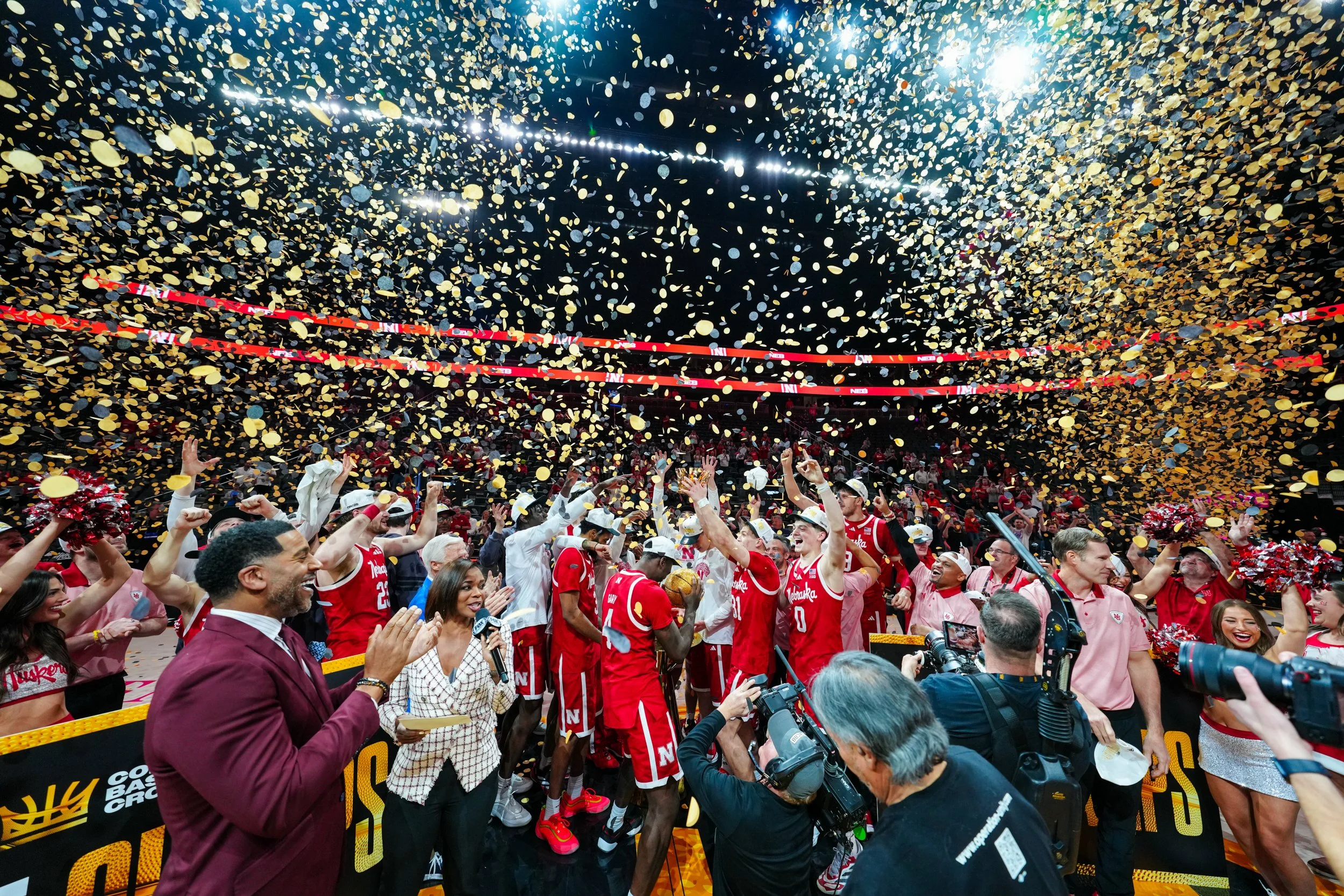 NCAA men's basketball tournament action in Las Vegas