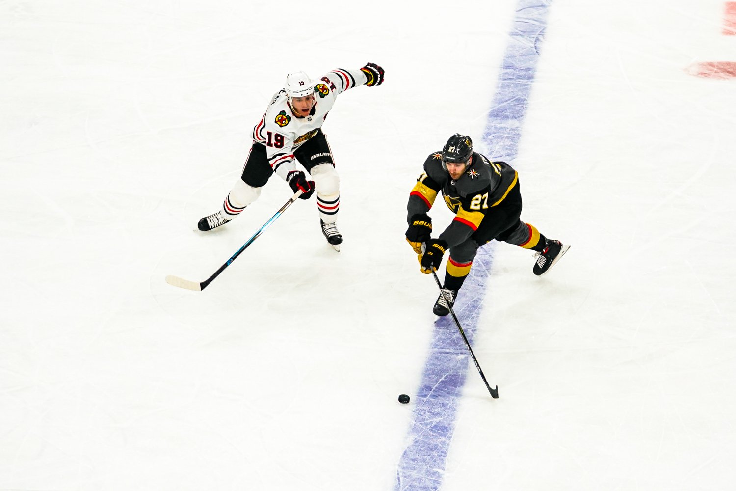 Golden Knights NHL action at T-Mobile Arena