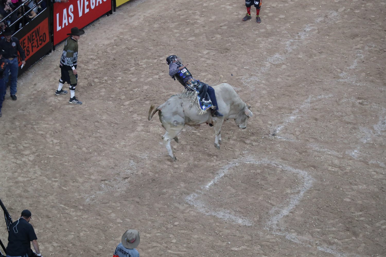 PBR bull riding in Las Vegas